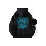 Флисовая подкладка, черного цвета