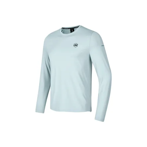 Skechers Comfortable Sports Collection GO DRI Рубашка Мужская Pearl Blue