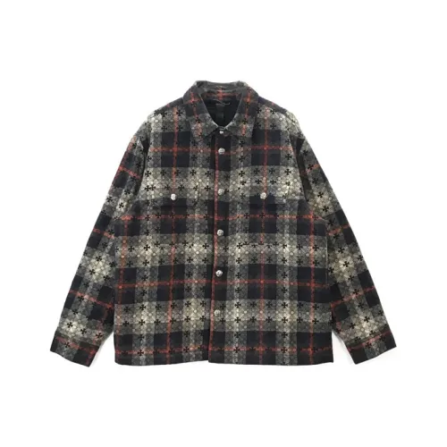 Chrome Hearts Рубашка Унисекс Зеленый Серый