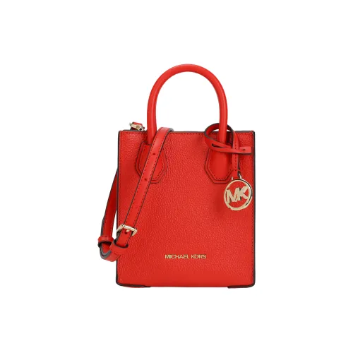 MICHAEL KORS Mercer Кожа Тоут Сумка Сумка для покупок Сумка Сумка через плечо Экстра Маленькая Женская Sangria Красный