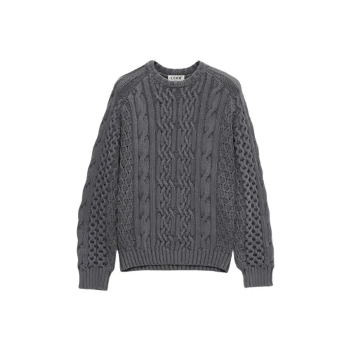 COOR Серый Унисекс Трикотаж