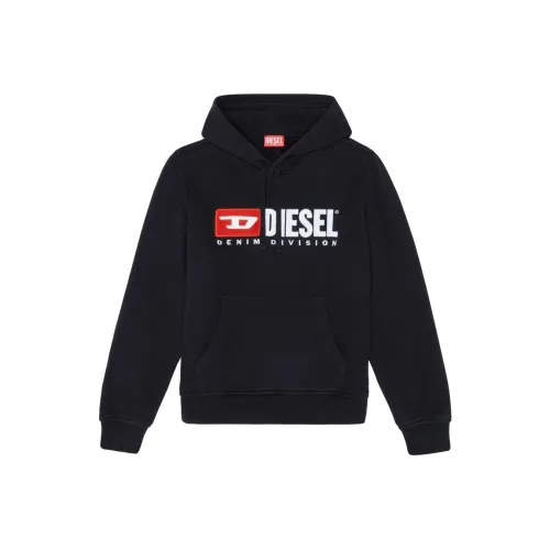 DIESEL Черные Мужские Свитшоты