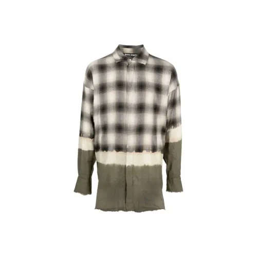 PALM ANGELS Умбра Мужские Рубашки