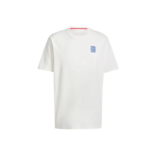 Adidas Ajax Amsterdam Экрю Мужская T-рубашка