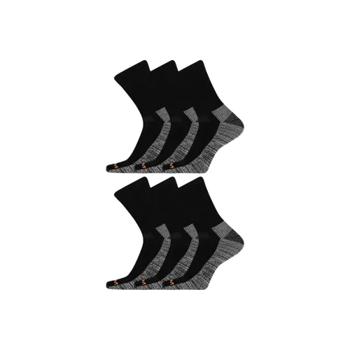 MERRELL Work Носки Crew Унисекс 6 пар Черные