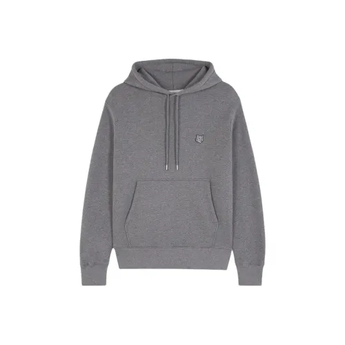 Maison Kitsune SS24 Свитшот Мужской Средний Серый