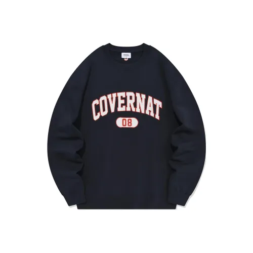 COVERNAT SS24 Свитшот Унисекс Морской Синий
