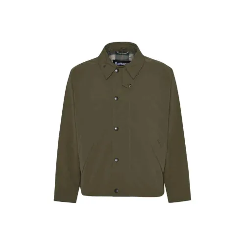 BARBOUR SS25 Куртки Пальто Унисекс Ферн Зеленый