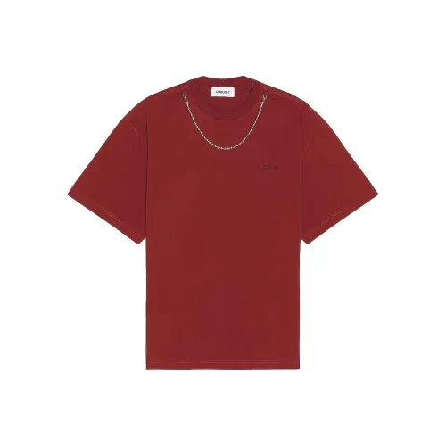 AMBUSH Red Мужская T-рубашка