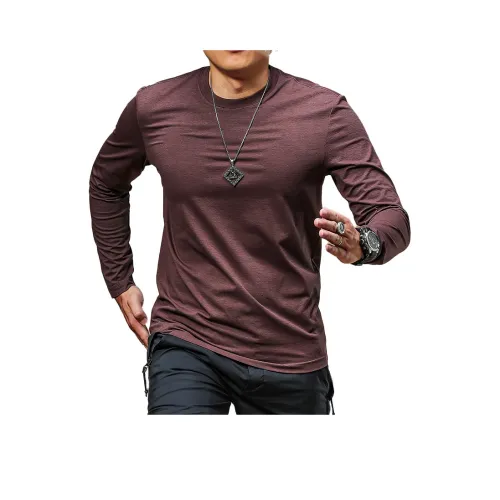 Seasonal Words T-Shirt Мужской Coffee