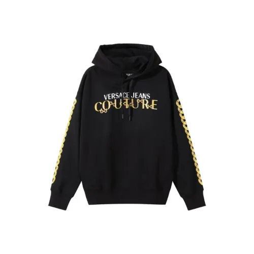 VERSACE JEANS COUTURE SS24 Толстовка Мужской Черный
