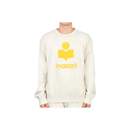 ISABEL MARANT Овсяный Мужской Свитшот