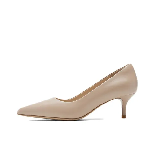 NINE WEST Высокие каблуки Абрикос Женские