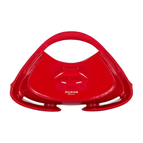 BALMAIN Jolie Madame ПУ (полиуретан) Одно плечо Сумка Средний Женский Красный