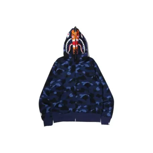 A BATHING APE Толстовка Мужская Синяя