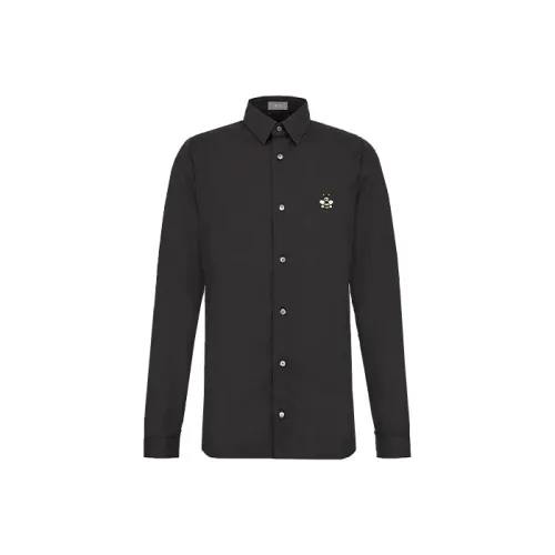 DIOR Quarterly New Products Черные Мужские Рубашки