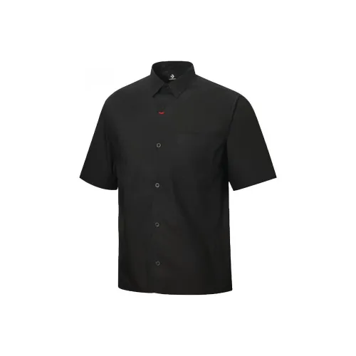 Конверс Черные Унисекс Рубашки