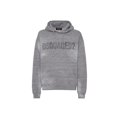 DSQUARED 2 Толстовка Мужская Серого цвета