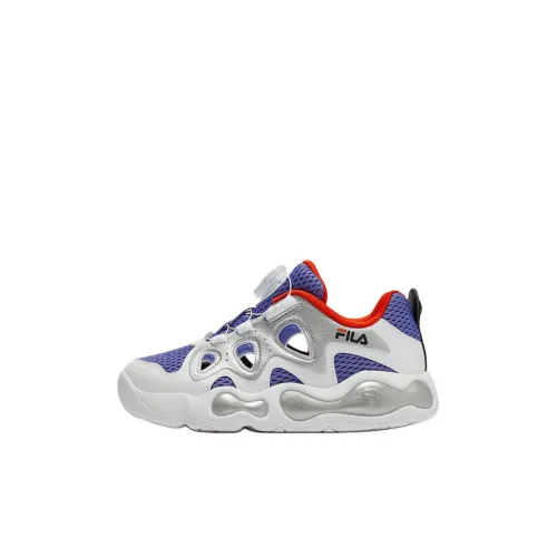 FILA KIDS VERTICAL Cracked Shoes Детские кроссовки для тренировок Низкий верх Фиолетовый Белый Для дошкольников