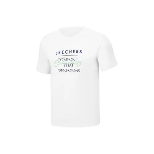 Skechers Bright White/0019 Мужская T-рубашка