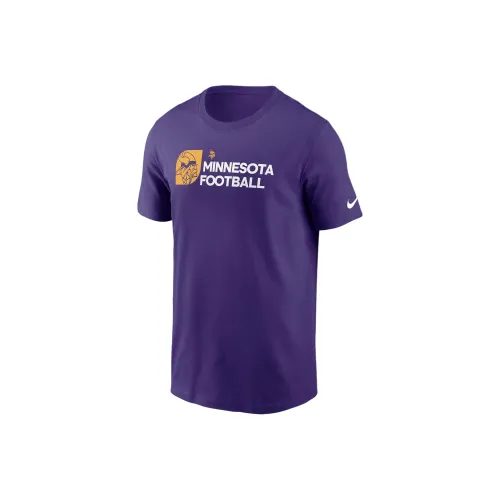nike NFLMinnesota Vikings Команда OUTLINE Essential T-Shirt Мужской Фиолетовый