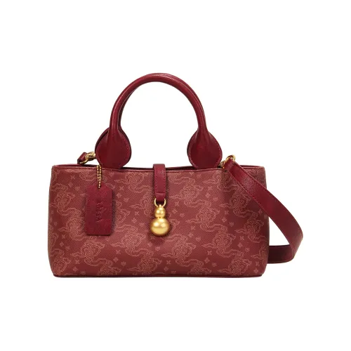 LOSEA Искусственная кожа через плечо маленькая женская сумка цвет вермильон