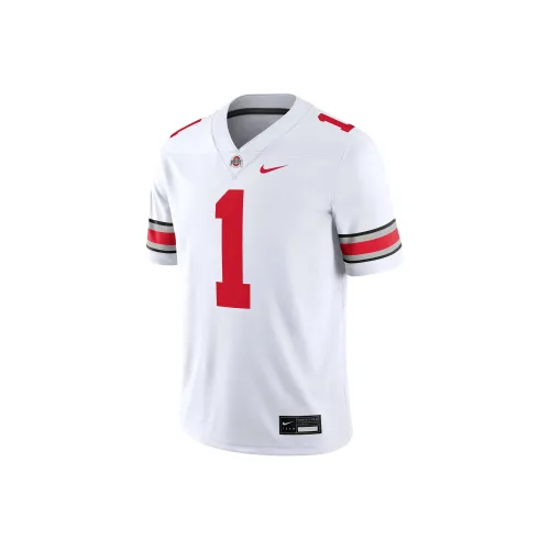 nike Dri Fit COLLEGE Ohio State Buckeyes T-Shirt Мужской Белый