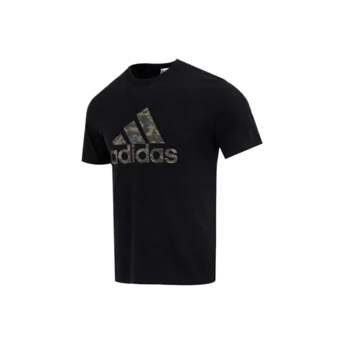 Adidas Sportswear Т-Рубашка Мужская Черная