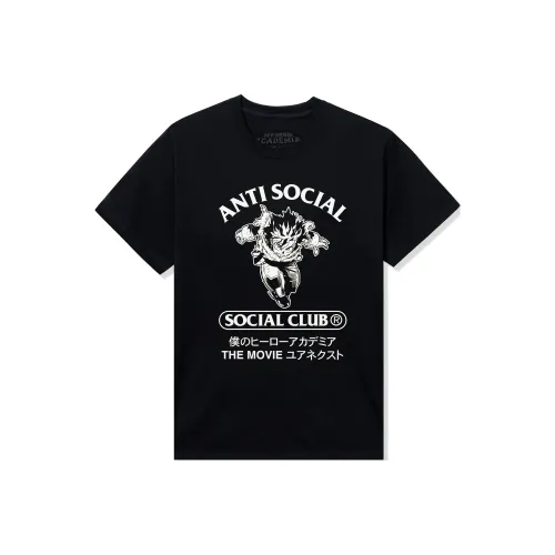ANTI SOCIAL SOCIAL CLUB x WODEYINGXIONGXUEYUAN NISHIXIAYIGE LIANMINGKUAN FW24 Рубашка Унисекс Черная