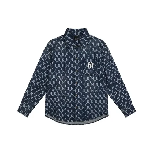 MLB Base Logo New York Yankees Рубашка Унисекс Blue