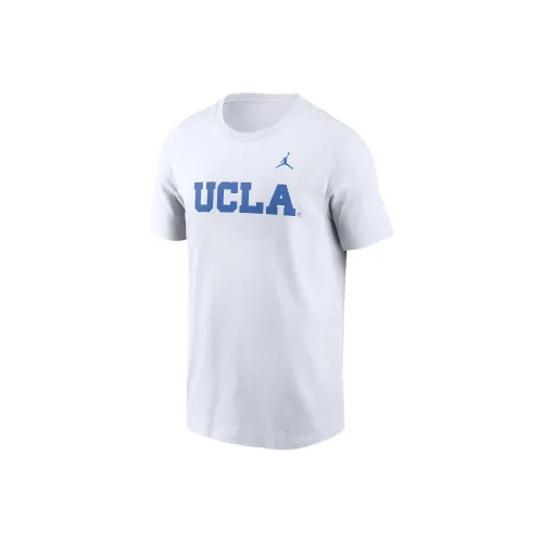 Джордан Мужской CollegeUCLA Bruins Primetime Wordmark T-Shirt Мужской Белый