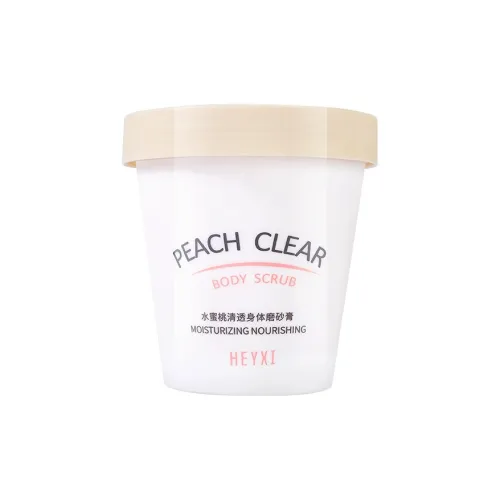 HEYXI Медово-персиковый Скраб Увлажняющий Смягчающий Тело Матовый Улучшение Вашего Сияния Увлажняющий Смягчающий и Гидратирующий