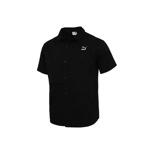 PUMA Мужские Черные Рубашки