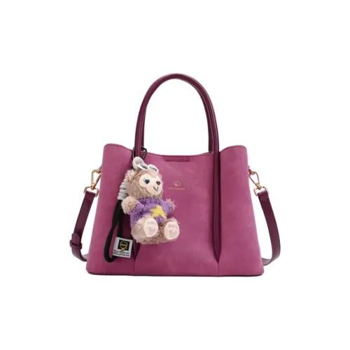 Monna Lisa ПУ (полиуретан) Сумка Средняя Женская Фиолетовая