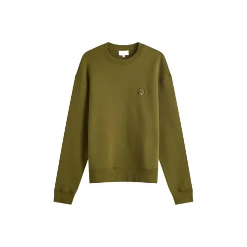 Maison Kitsune Толстовка Мужская Зеленая