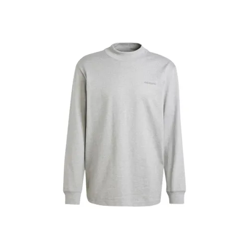 Adidas Originals T-Shirt Мужской Средний Серый Heather Цветок