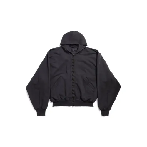 Balenciaga Свитшот Свободного кроя Мужской Черный