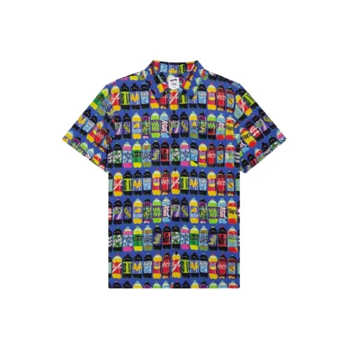 VANS x Fergus Purcell Рубашка Мужская Синяя