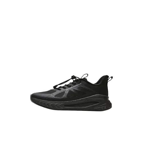 Under Armour Running Collection Детские беговые кроссовки Low Топ Черный Kids