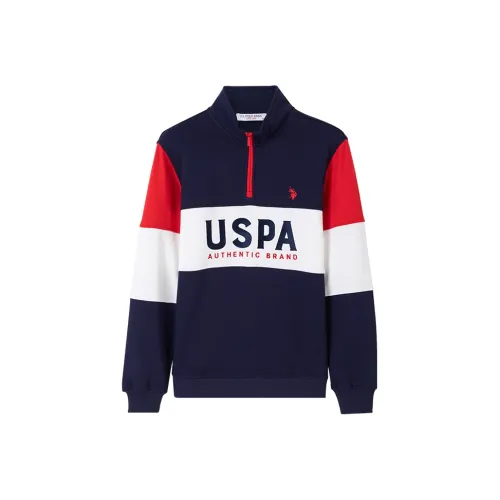 U.S. POLO ASSN. Свитшот Мужской Темно-синий Синий