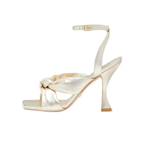 Stuart Weitzman SW Playa One Ремешок Сандалии 10 см Женские Шампанское Золото
