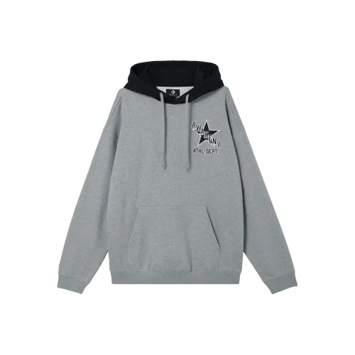 Конверс X Awake NY совместный бренд Co Бренд Серый Мужские Толстовки