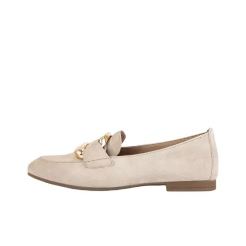 Gabor Модные Лоферы 1,5 см Женские Бежевые