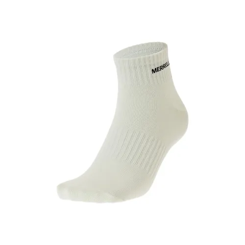 MERRELL Базовые носки с ребристым узором унисекс 1 упаковка белые