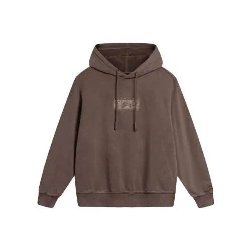 LINING Chinese Culture Series Толстовка Мужская Молочный Кофейный Умбра