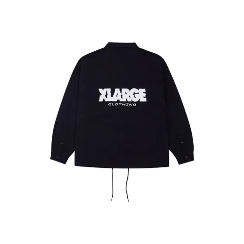 XLARGE Черная унисекс рубашка
