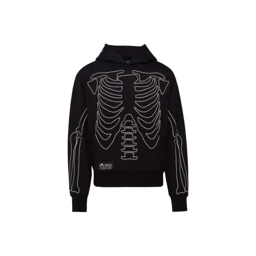 Moose Knuckles X Pleasures SS24 Свитшот Унисекс Черный