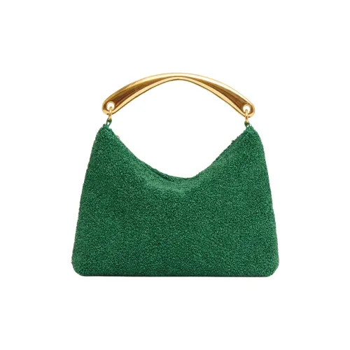 MANSUR GAVRIEL Рафия Сумка Мини Женская Лесной Зеленый