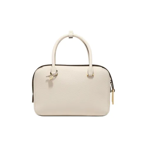 Delvau Cool Bo с рельефной телячьей кожей одно плечо сумка среднего размера женский экрю