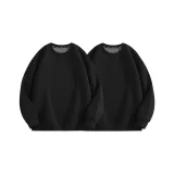 Флисовая подкладка, 2 шт. Черный (однотонный) + Черный (однотонный)